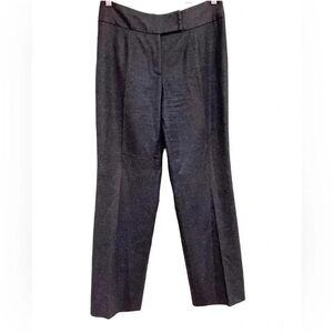 Dara Lamb Wool Pleated Straight Leg Trousers Pants
Gray
